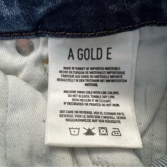 Agolde Lara Skinny Jean Size 23 Distressed - Picture 8 of 11